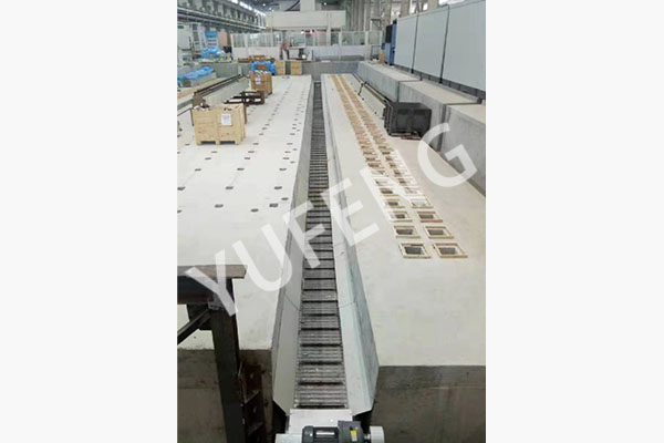 生产线集中排屑